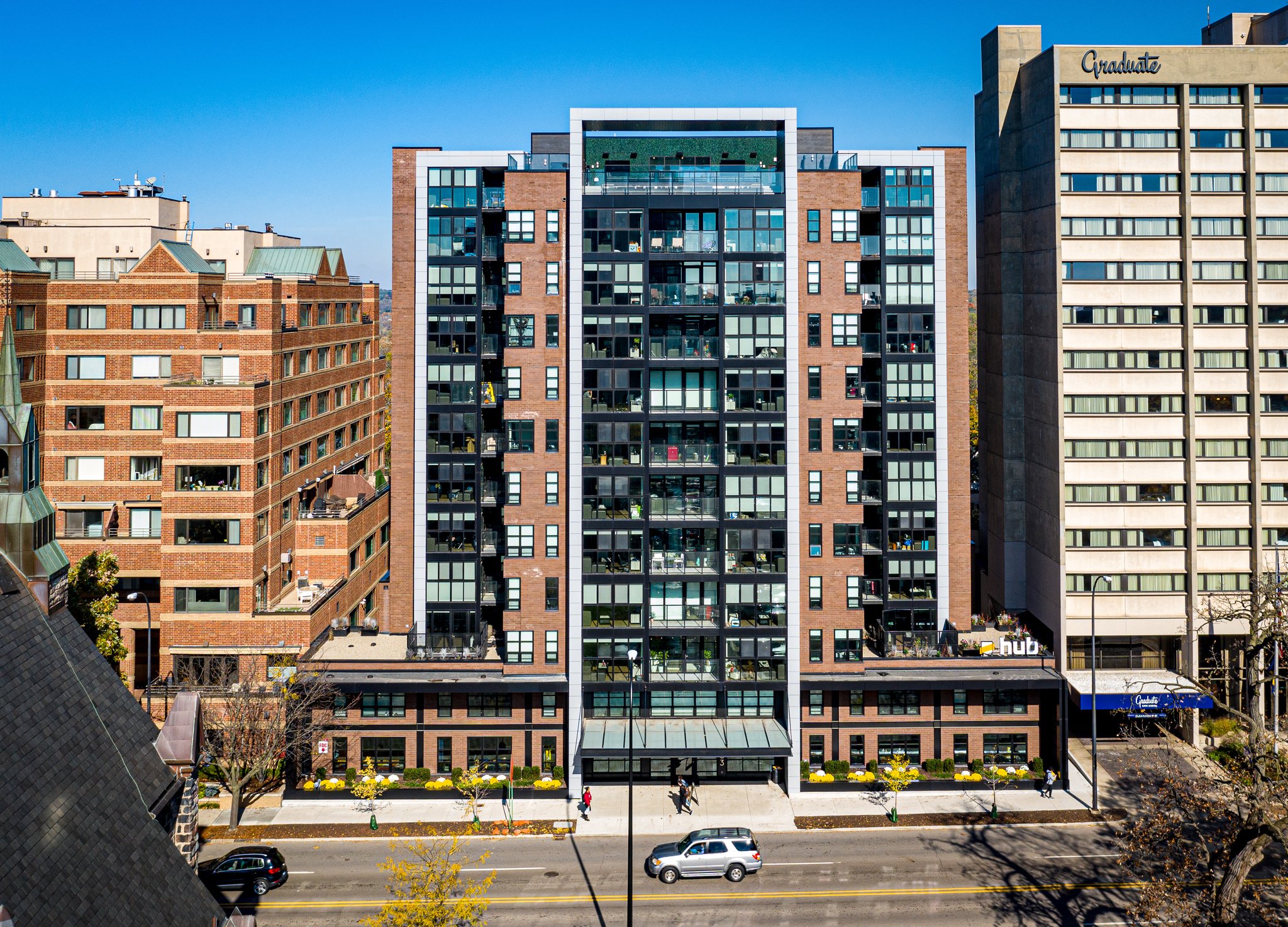 Welcome to Sloan Plaza condos in Ann Arbor