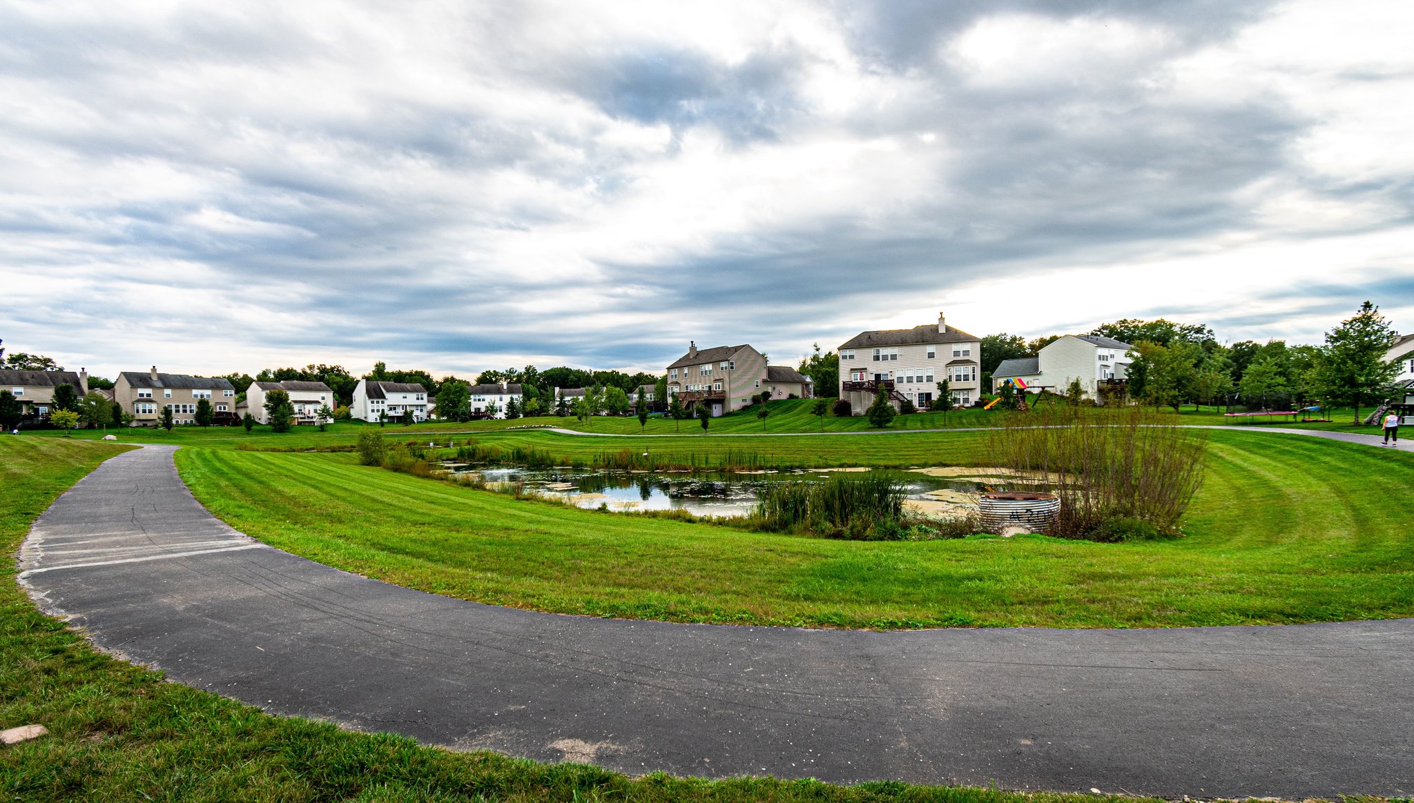 Lovely Walking Path Around Hidden Creek Neighborhood