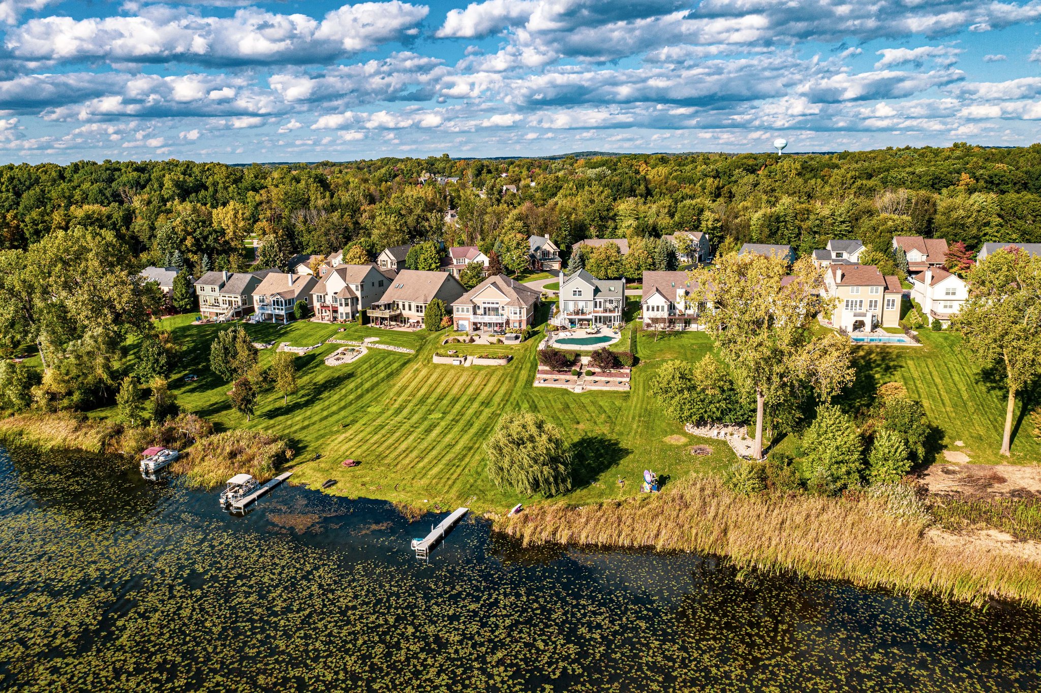 Aerial View of Lakeshore Pointe